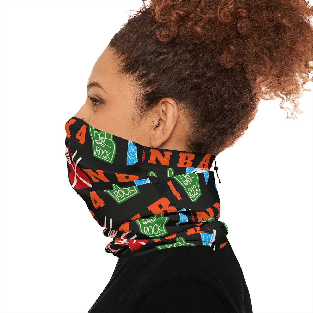 NBAK4 activewear -HEAD GEAR FACE AND NECK MASK PROTECTION w/ 1 different colors