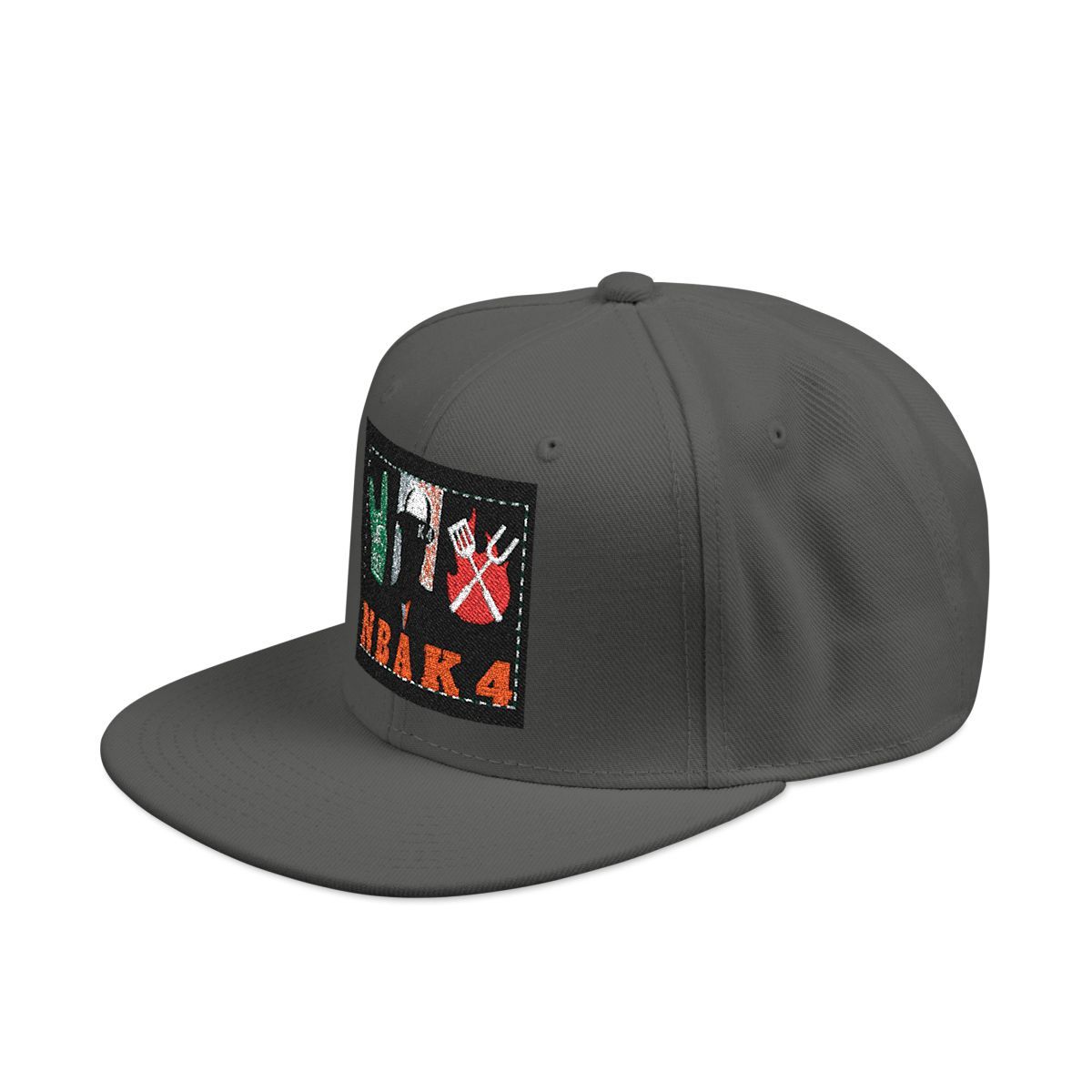 NBAK4 activewear - LARGE LOGO SNAP BACK ADJUSTABLE w/ 1 different colors