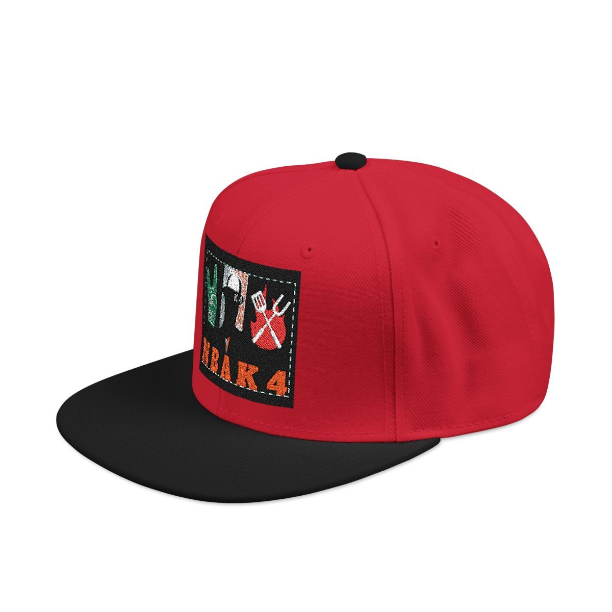 NBAK4 activewear - LARGE LOGO SNAP BACK ADJUSTABLE w/ 1 different colors