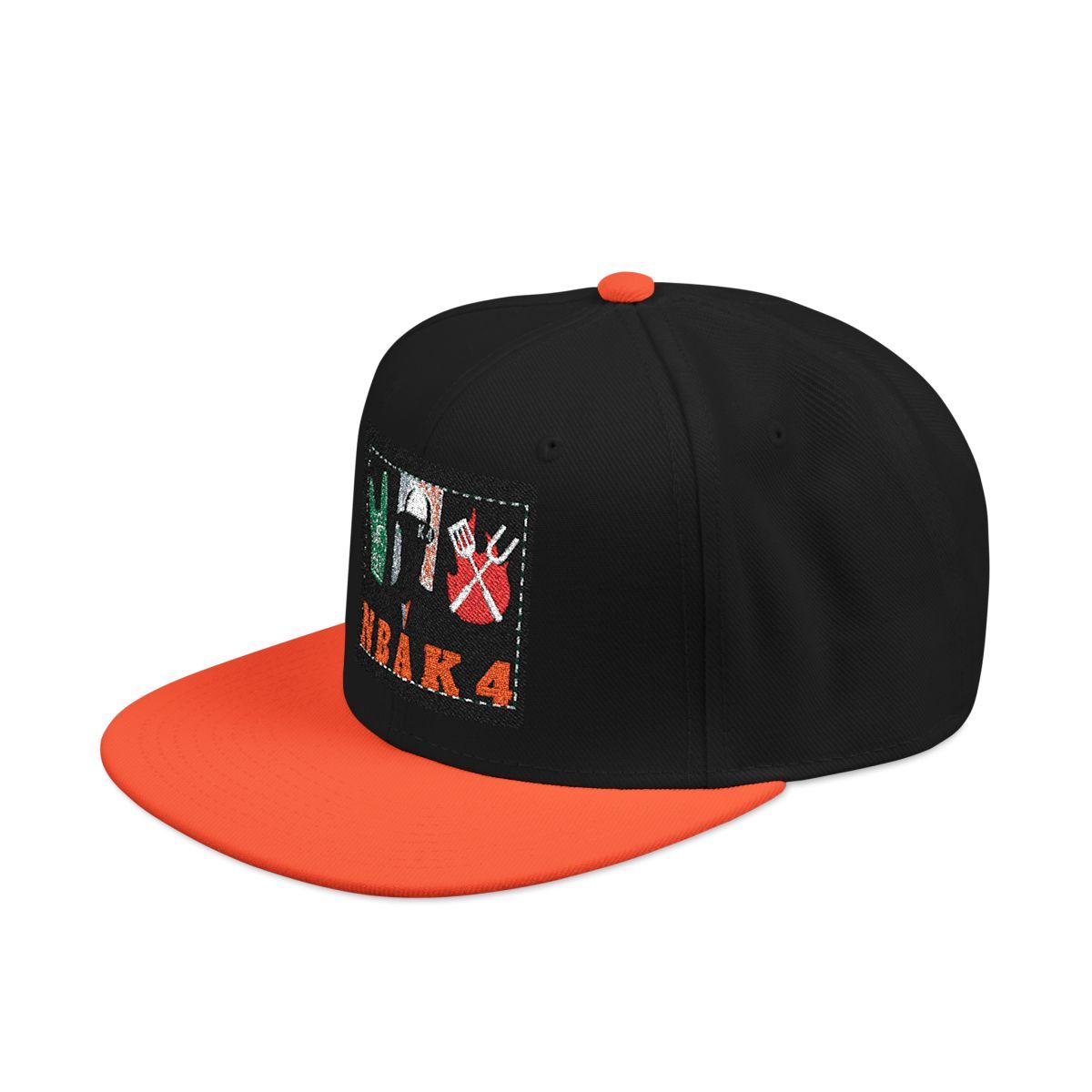 NBAK4 activewear - LARGE LOGO SNAP BACK ADJUSTABLE w/ 1 different colors