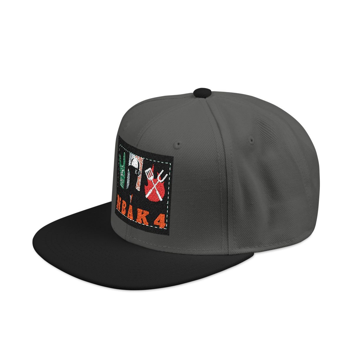 NBAK4 activewear - LARGE LOGO SNAP BACK ADJUSTABLE w/ 1 different colors