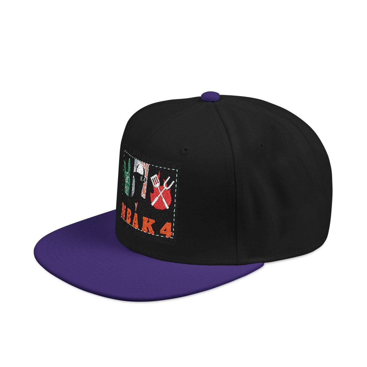 NBAK4 activewear - LARGE LOGO SNAP BACK ADJUSTABLE w/ 1 different colors