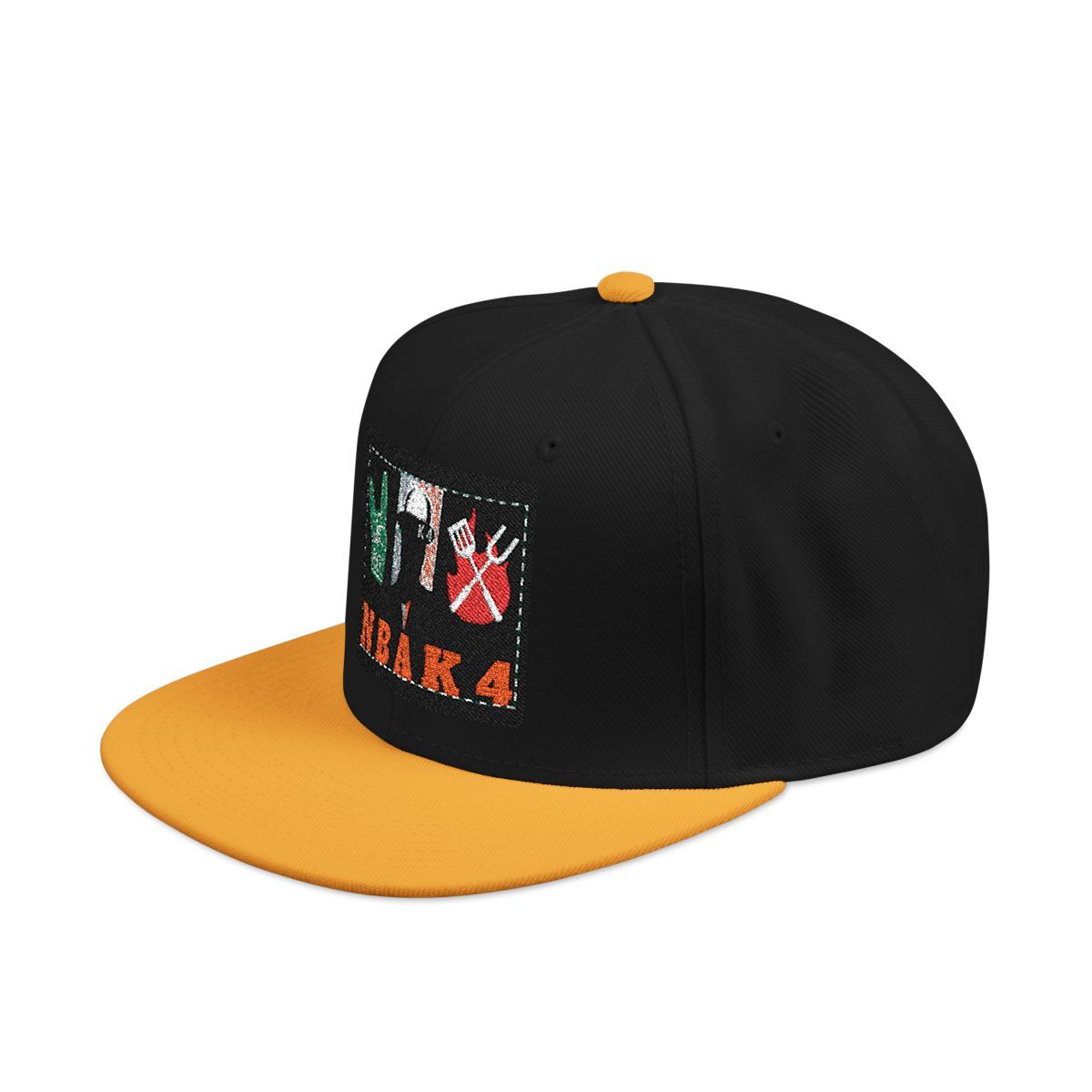 NBAK4 activewear - LARGE LOGO SNAP BACK ADJUSTABLE w/ 1 different colors