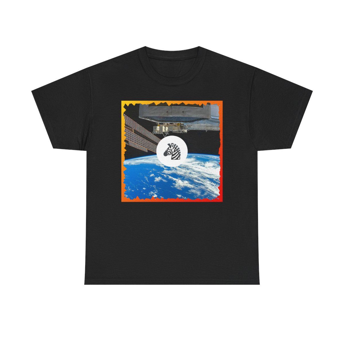 ( TRADE 1 ) WOMENS SpaceX Tee T-Shirt activewear w/1 color black OPTION 1