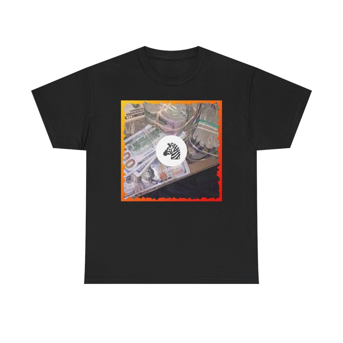 ( TRADE 1 ) MENS Box Full Tee T-shirt activewear w/1 color black OPTION 1
