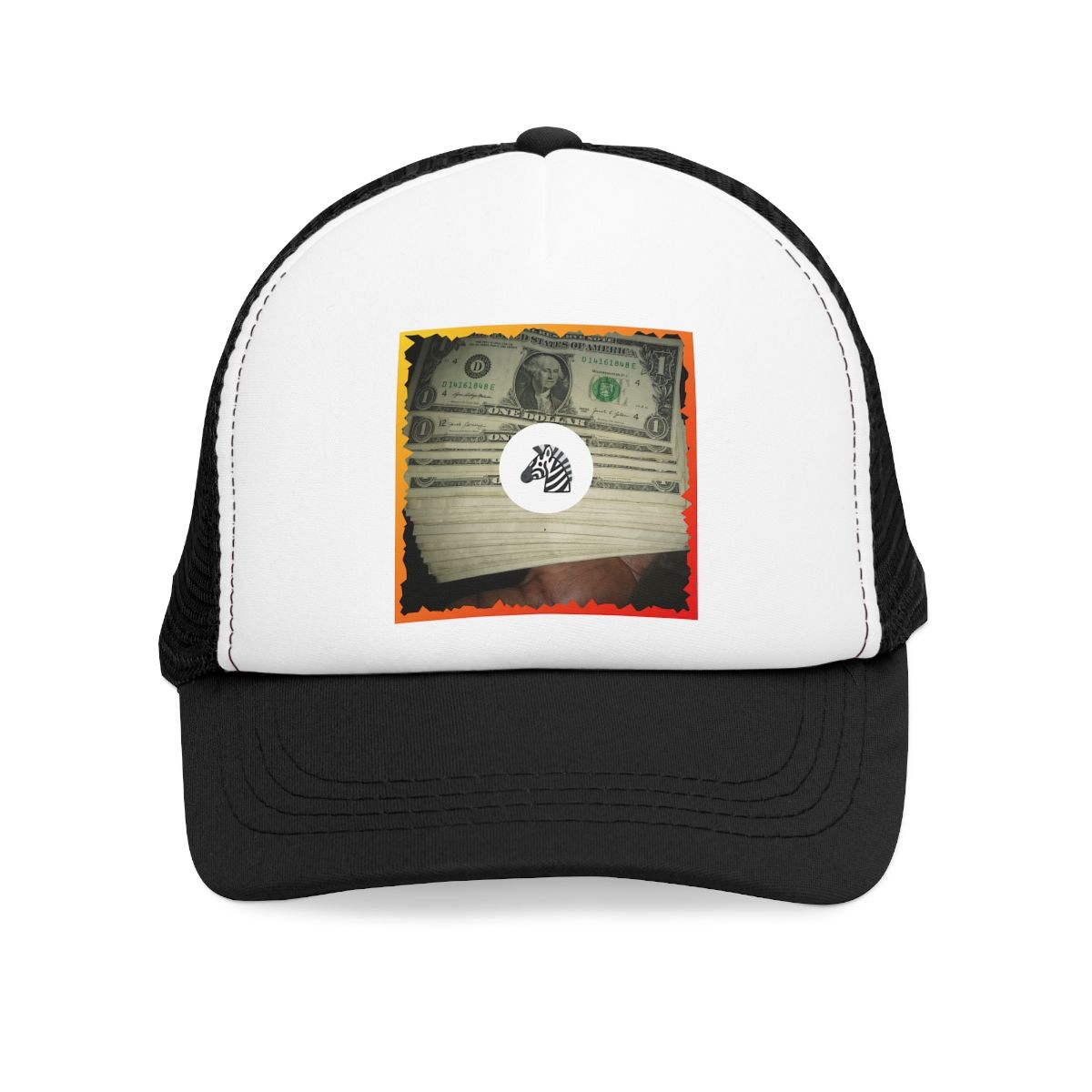 ( TRADE 3 ) Money Roll White Hat activewear w/1 color black OPTION 3