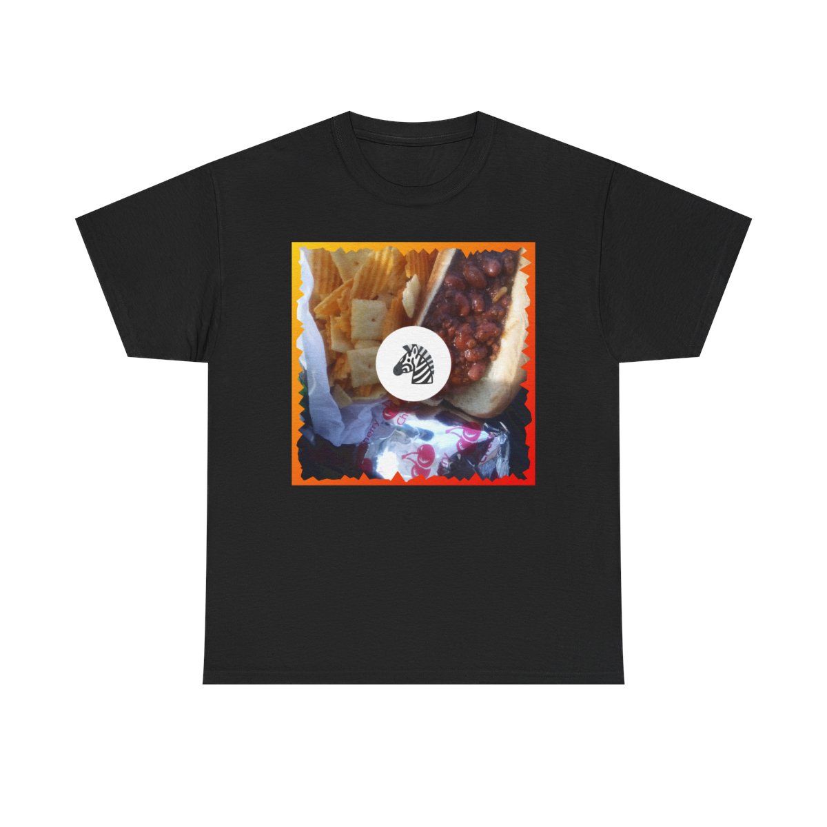 ( TRADE 1 ) WOMENS Food To Go Tee T-Shirt activewear w/1 color black OPTION 1