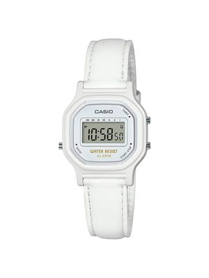 CASIO Women&#39;s &#39;Classic&#39; Quartz Resin Casual Watch, Color White CHRONOGRAPH (NEW)