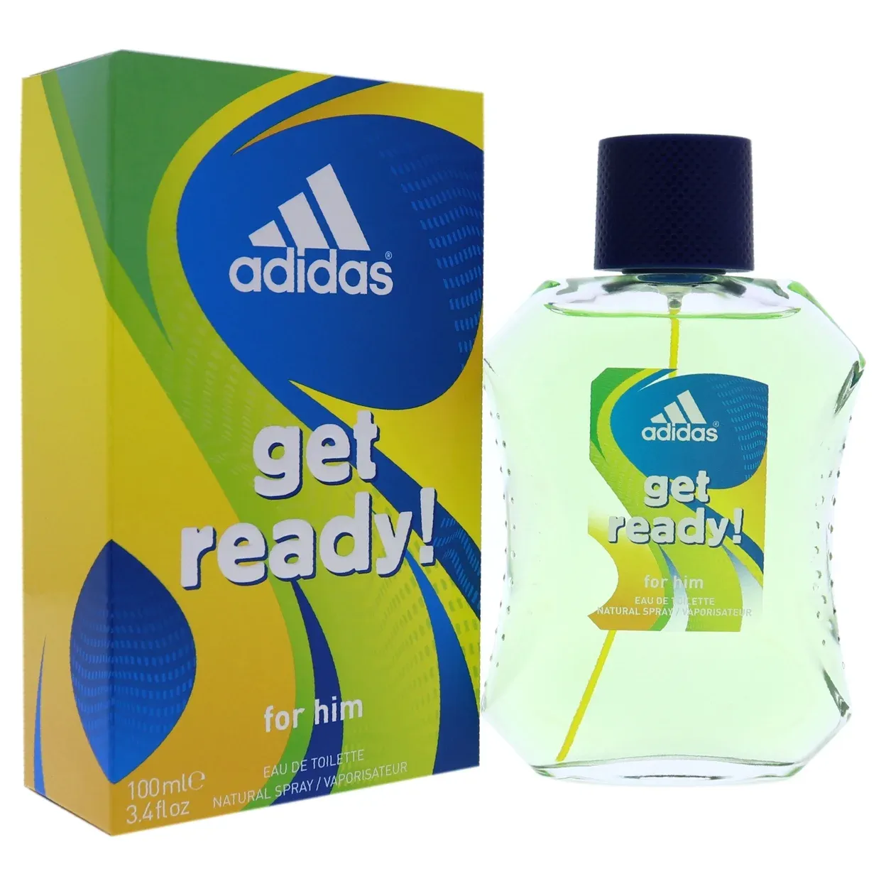 ( TRADE 1 ) ADIDAS Get Ready by Adidas, 3.4 oz After Shave for Men OPTION 1