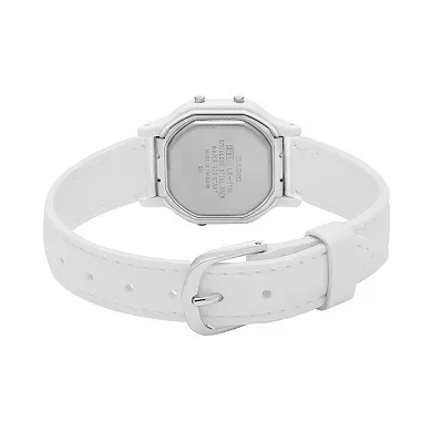 CASIO Women&#39;s &#39;Classic&#39; Quartz Resin Casual Watch, Color White CHRONOGRAPH (NEW)