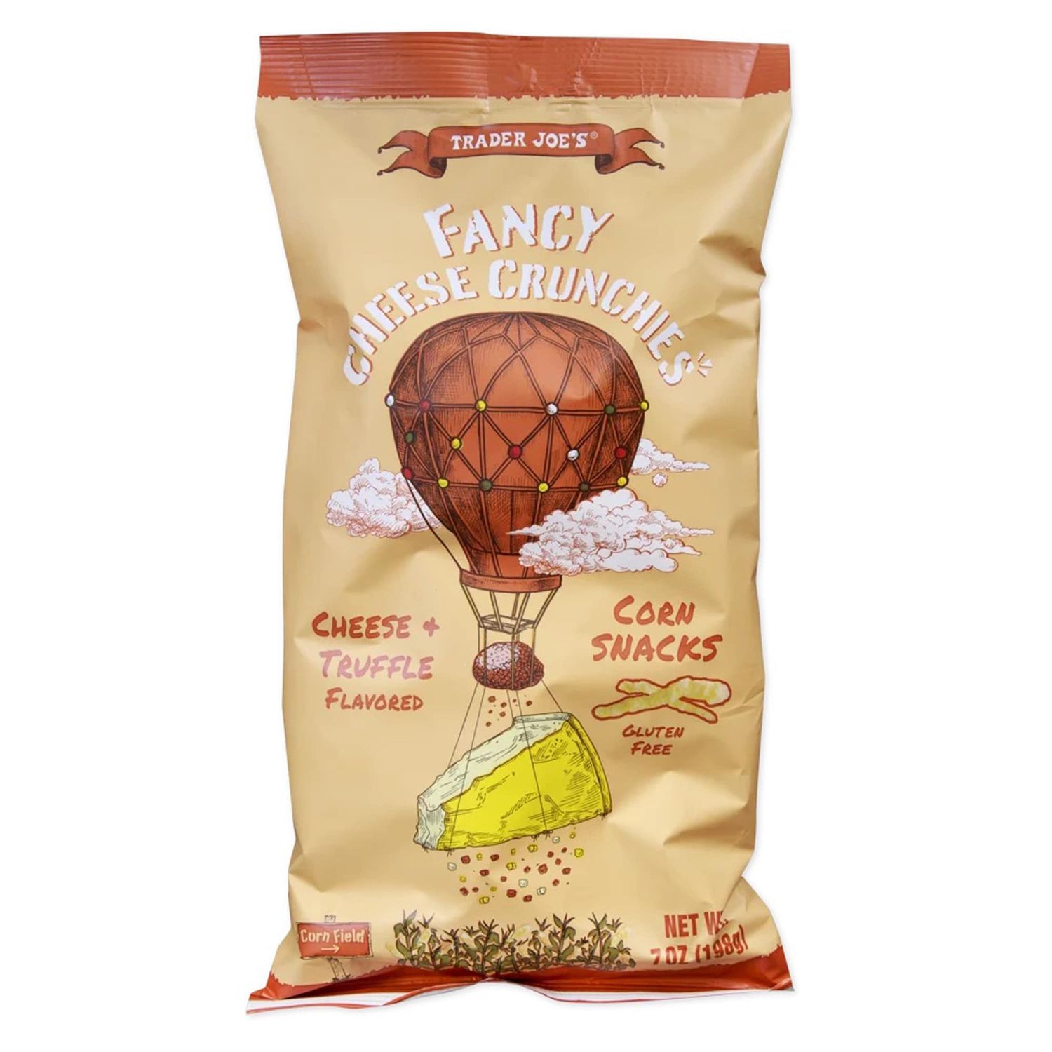 Trader Joe&#39;s Fancy Cheese Crunchies, Snacks, 7 oz.