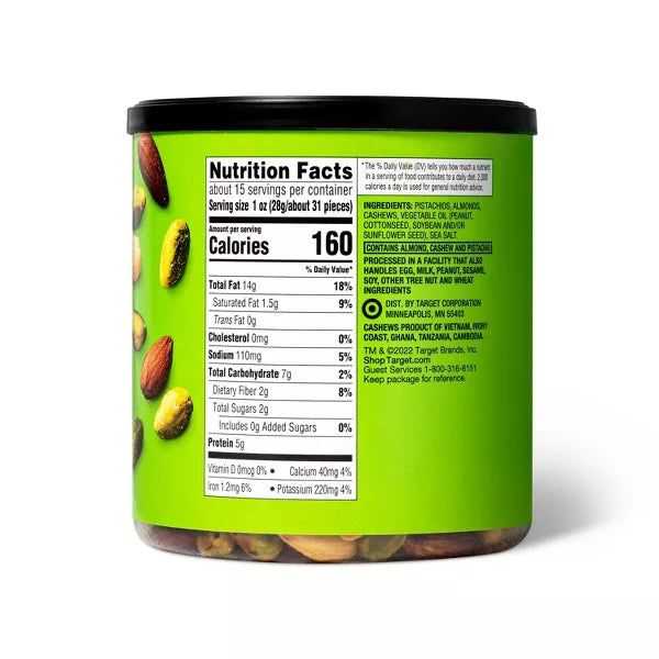 Good &amp; Gather Pistachio Mixed Nuts, 14.5oz.
