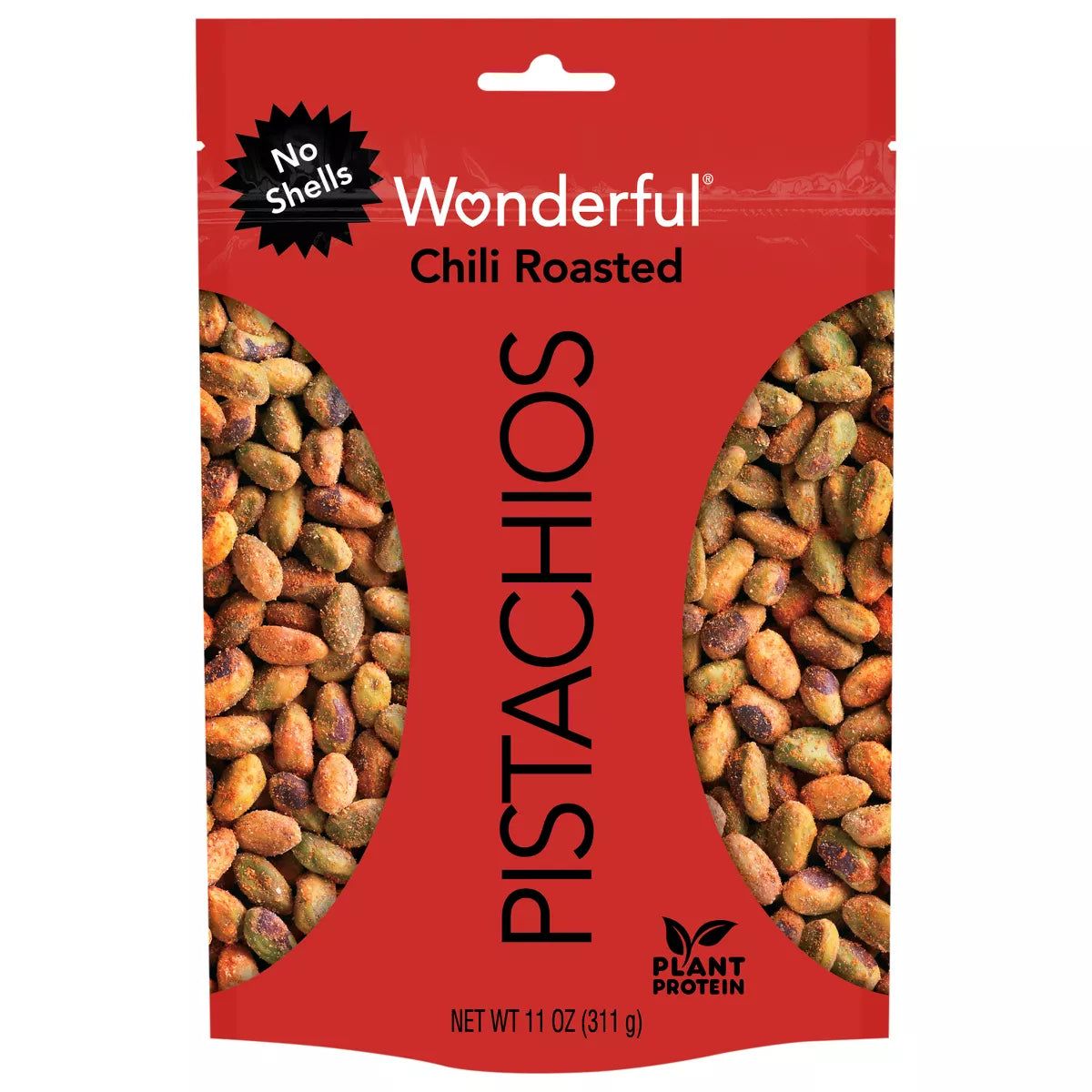 Wonderful Pistachios No Shells Chili Roasted, 11oz