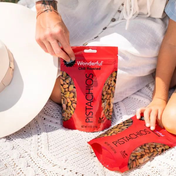 Wonderful Pistachios No Shells Chili Roasted, 11oz