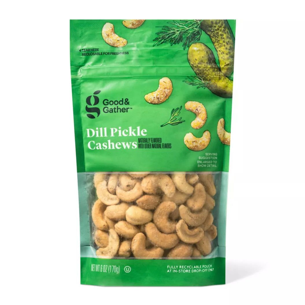 Good &amp; Gather Dill Pickle Cashews, 6oz.