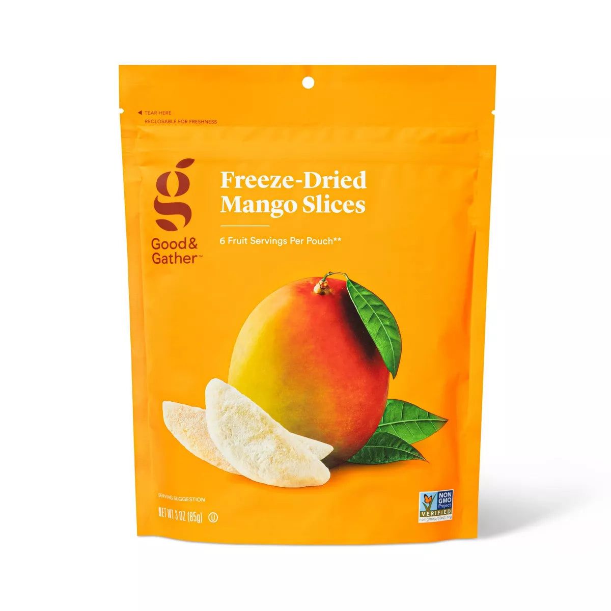 Good &amp; Gather Freeze Dried Mango Slices, 3oz.