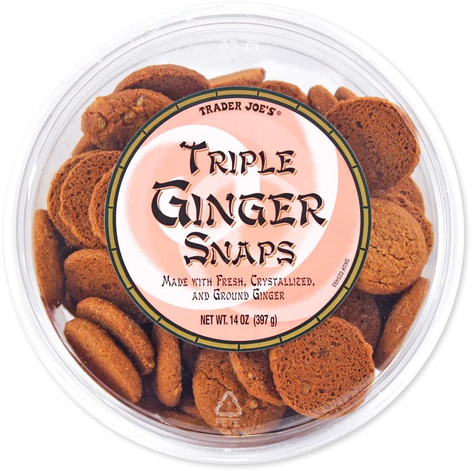 Trader Joe&#39;s Triple Ginger Snaps, Cookies, 14 oz.