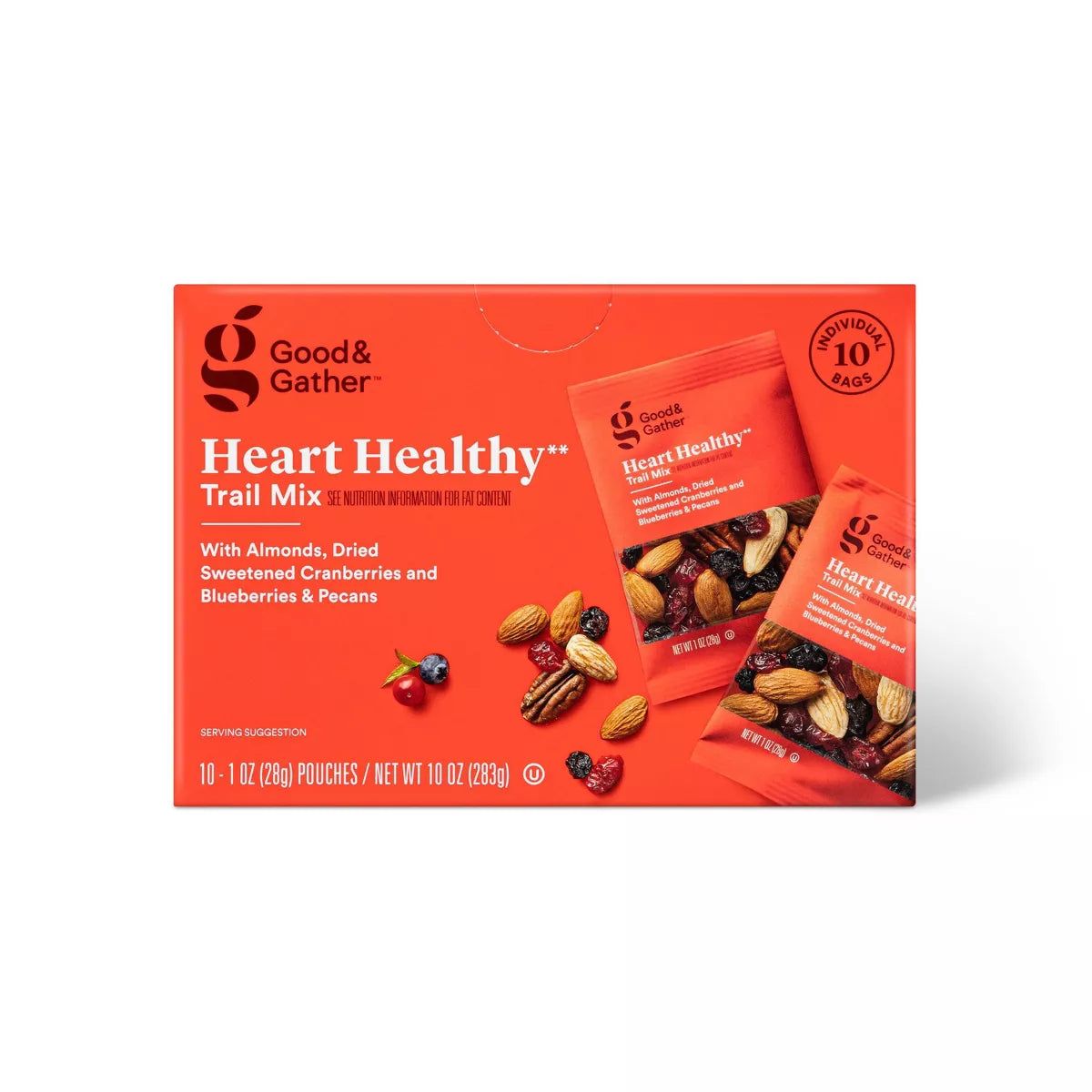 Good &amp; Gather Heart Healthy Trail Mix, Multipack 10oz/10ct.