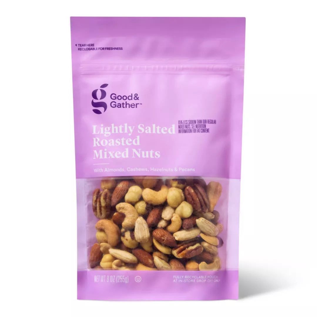 Good &amp; Gather Lightly Salted Roasted Mixed Nuts, 9 oz.
