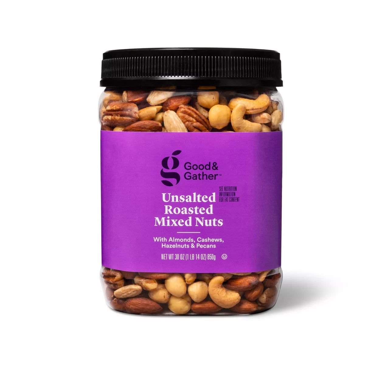 Good &amp; Gather Unsalted Roasted Mixed Nuts, 30oz.