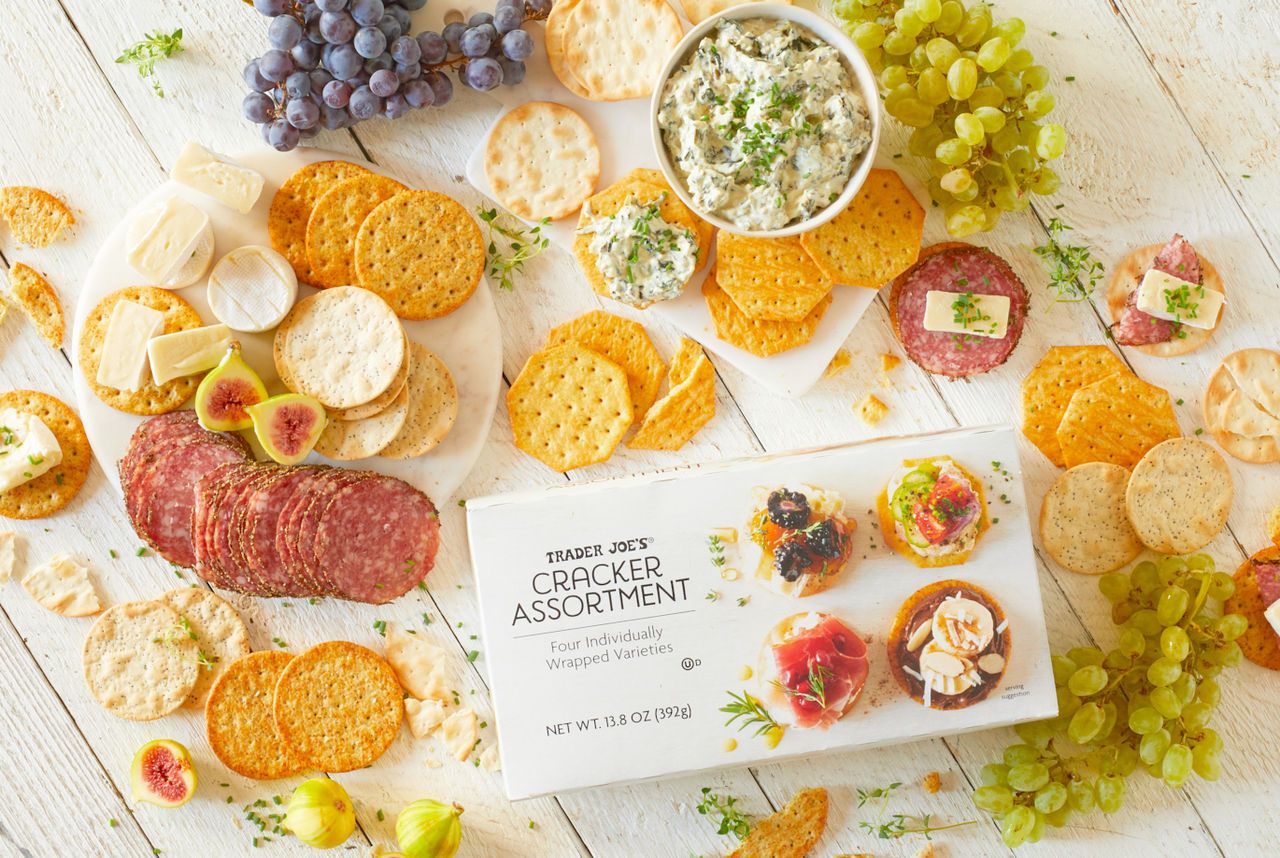 Trader Joe&#39;s Cracker Assortment, Snacks, 13.8 oz.