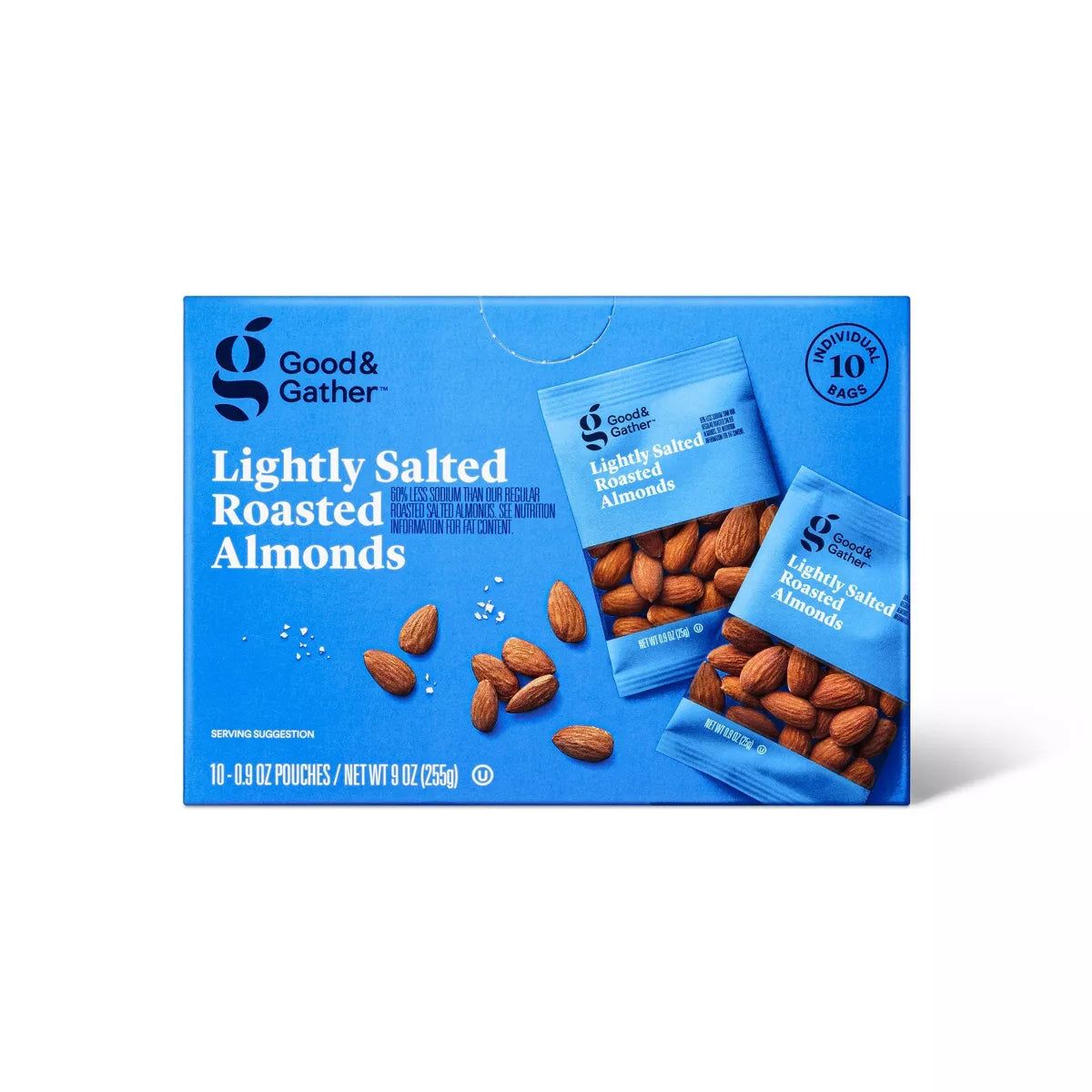Good &amp; Gather Lightly Salted Roasted Almonds, 10ct.