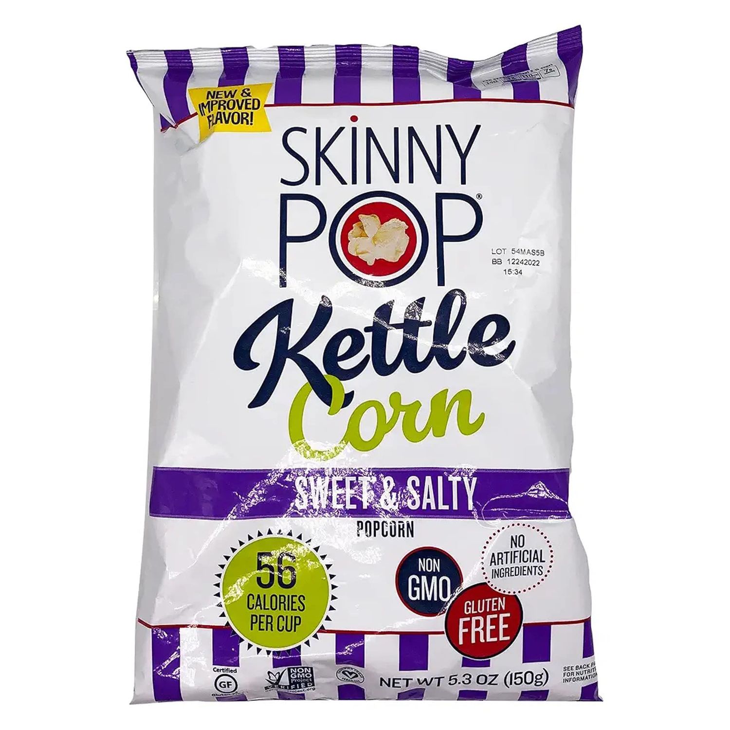 Skinny Pop Kettle Corn Sweet &amp; Salty Popcorn, 5.3 oz.