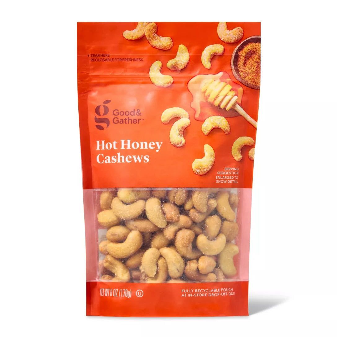 Good &amp; Gather Hot Honey Cashews, 6oz.