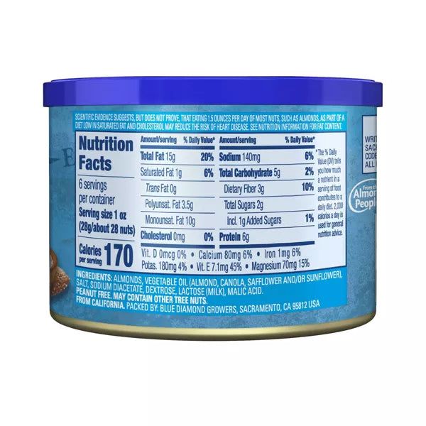 Blue Diamond Salt &amp; Vinegar Almonds, 6oz.