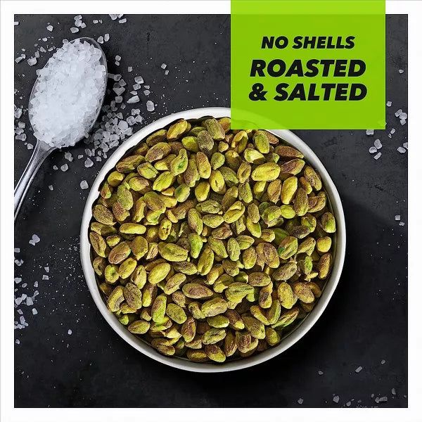 Wonderful Roasted &amp; Salted No Shells Pistachios, 12oz.