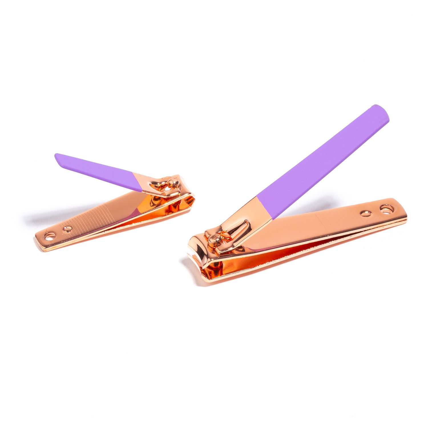 Almost Famous &quot;Clip It&quot; Rose Gold Nail Clipper Duo