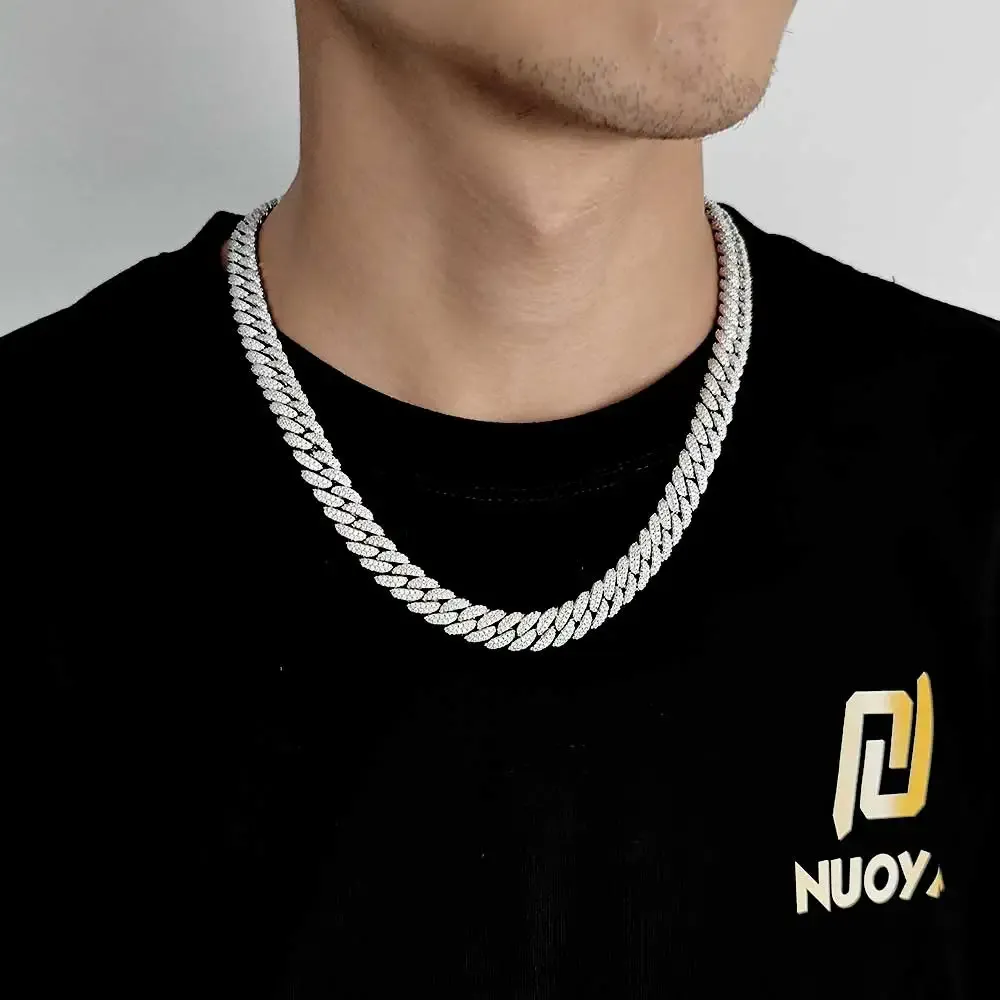10MM CUBIC ZIRCON ICED OUT wrist CUBAN LINK