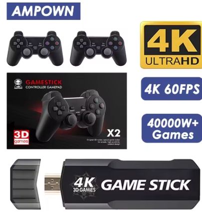 GD10 Retro Game Console 4K 60fps HDMI Output Low Latency TV Game Stick