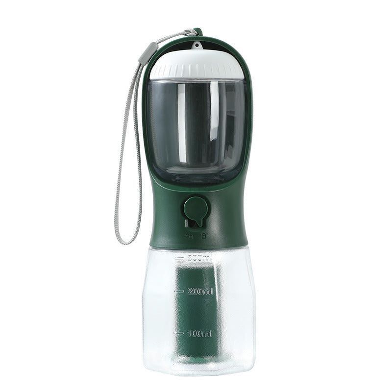Dog Water Cup Drinking Food Garbage Bag Three-in-one Portable Small