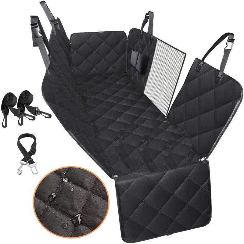 Dog Car Seat Cover View Mesh Pet Carrier Hammock Safety Protector Car