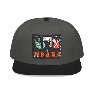NBAK4 activewear - LARGE LOGO SNAP BACK ADJUSTABLE w/ 1 different colors