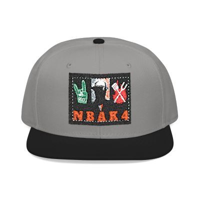 NBAK4 activewear - LARGE LOGO SNAP BACK ADJUSTABLE w/ 1 different colors