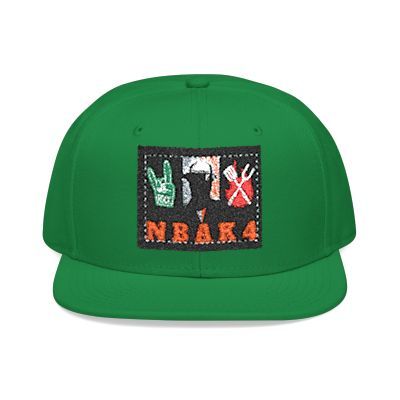 NBAK4 activewear - LARGE LOGO SNAP BACK ADJUSTABLE w/ 1 different colors
