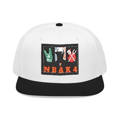 NBAK4 activewear - LARGE LOGO SNAP BACK ADJUSTABLE w/ 1 different colors