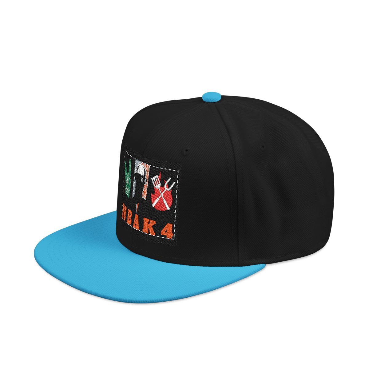 ( TRADE 2 ) NBAK4 activewear - LARGE LOGO SNAP BACK ADJUSTABLE w/ 17 different colors OPTION 2