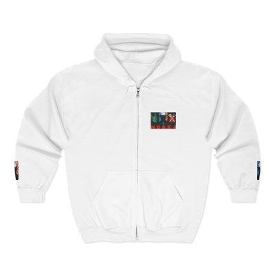 ( TRADE 2 ) NBAK4 activewear - ZIPPED HOODIES  w/ WHITE colors OPTIONS 2
