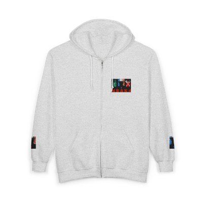 ( TRADE 2 ) NBAK4 activewear MENS - ZIPPED HOODIES  w/ ASH colors OPTIONS 2