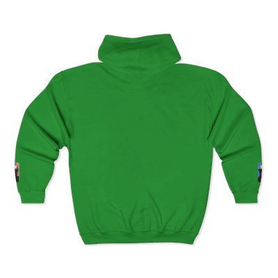 ( TRADE 2 ) NBAK4 activewear - ZIPPED HOODIES  w/ IRISH GREEN colors OPTIONS 2