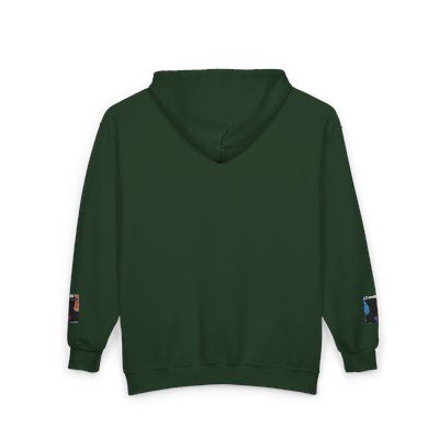 ( TRADE 2 ) NBAK4 activewear - ZIPPED HOODIES  w/ FOREST GREEN colors OPTIONS 2