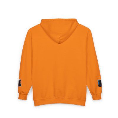 ( TRADE 2 ) NBAK4 activewear - ZIPPED HOODIES  w/ SAFETY ORANGE colors OPTIONS 2