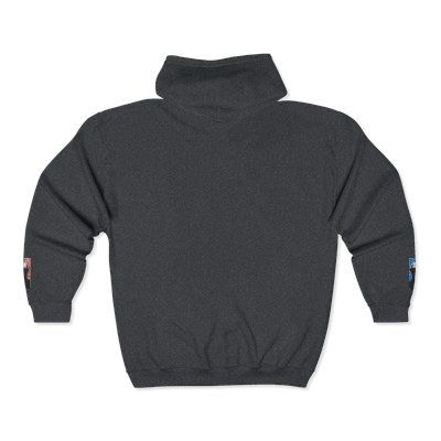 ( TRADE 2 ) NBAK4 activewear MENS - ZIPPED HOODIES  w/ DARK HEATHER GREY colors OPTIONS 2