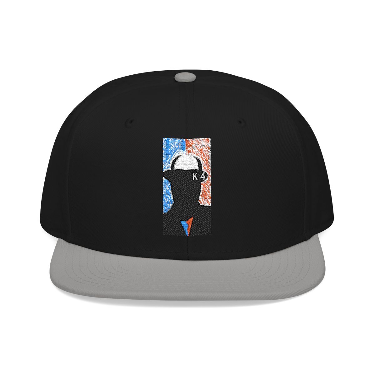 ( TRADE 1 ) NBAK4 activewear - LOGO SNAP BACK ADJUSTABLE w/ black &amp; grey colors OPTION 1)