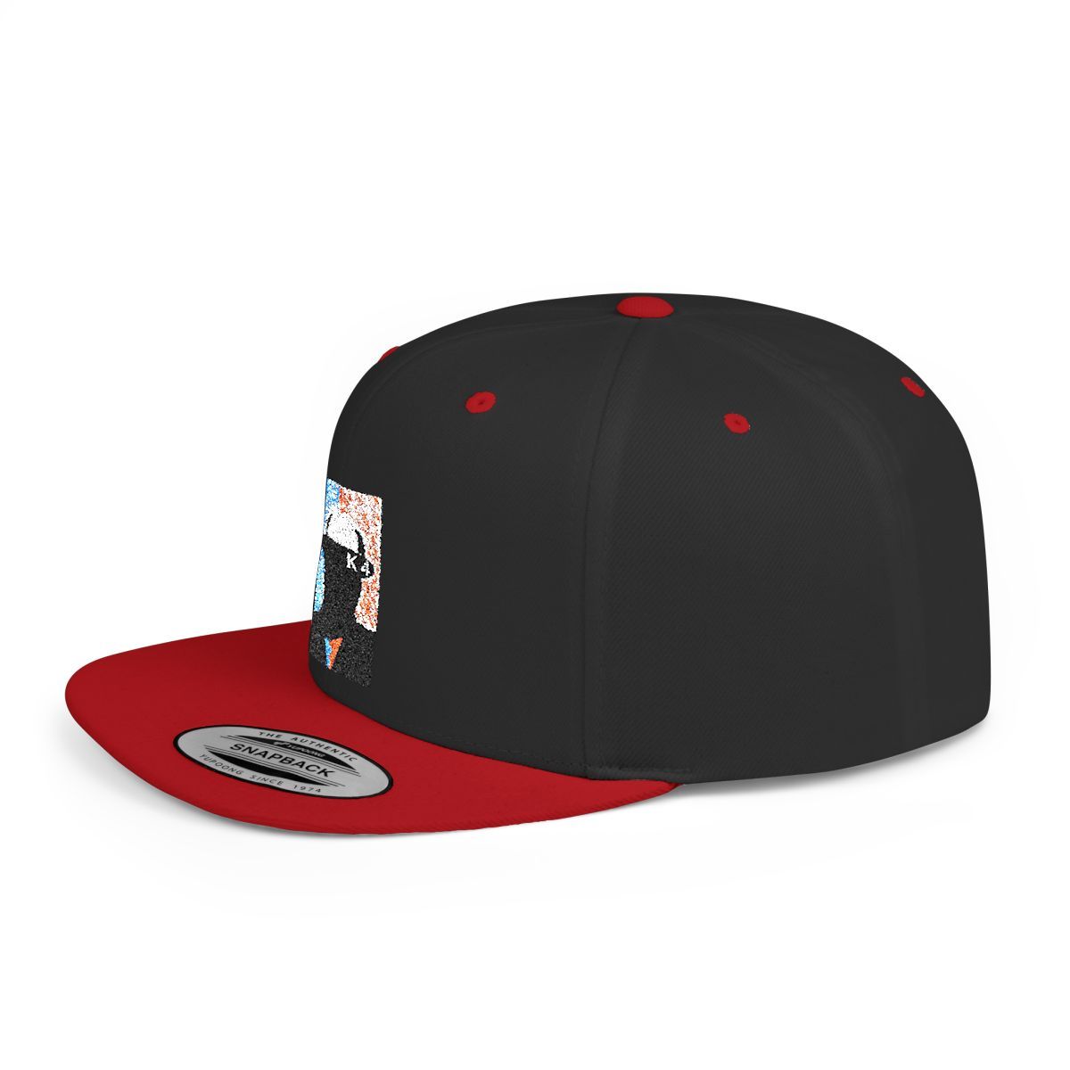( TRADE  6 ) NBAK4 activewear - LOGO SNAP BACK ADJUSTABLE CAP w/ black &amp; red OPTION 6