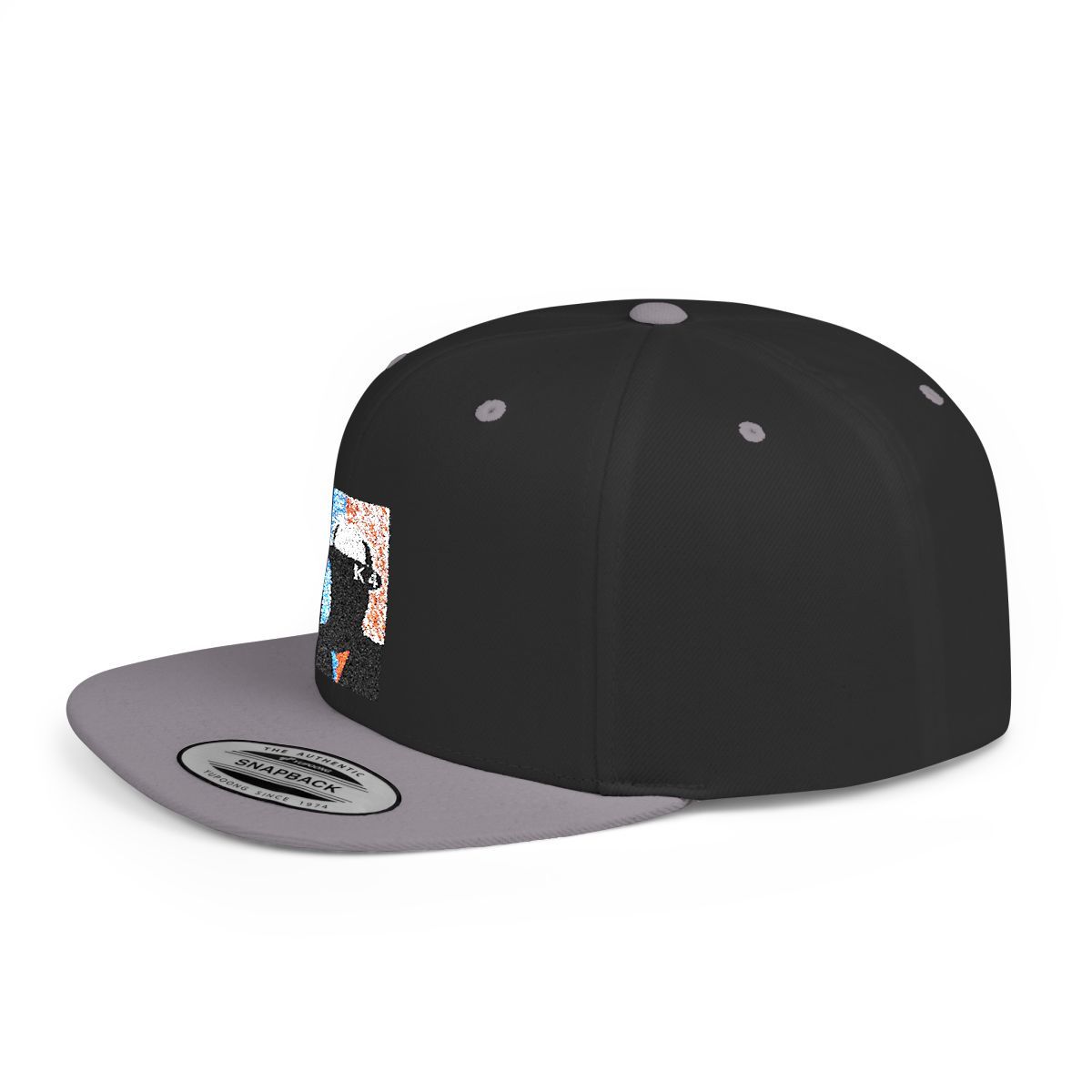( TRADE  6 ) NBAK4 activewear - LOGO SNAP BACK ADJUSTABLE CAP w/ black &amp; silver OPTION 6
