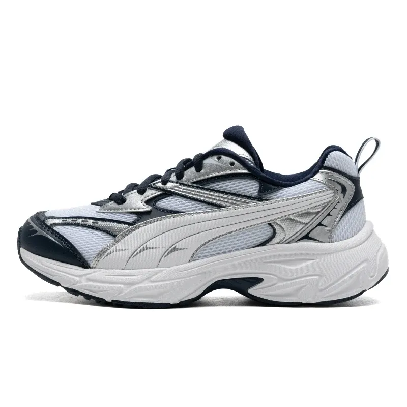 Puma Men&#39;s Shoes Women&#39;s Shoes Morphic Casual Shoes Spliced Low-Top, Color: WHITE, Shoe Size: 37.5